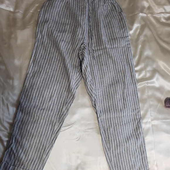 High waist cropped pants - Picture 2 of 4